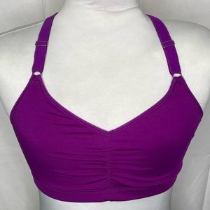 Hanes Racer Back Breathable Sports Bra | Size Large